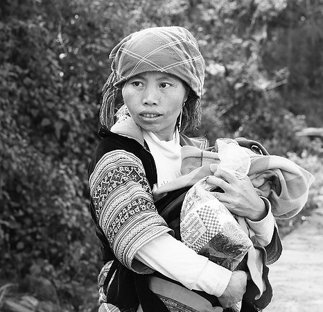 In a mountain village