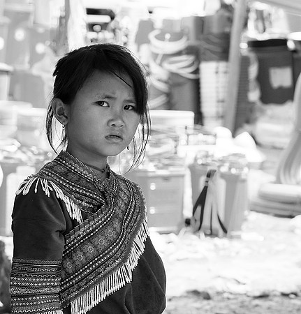 Near Sapa - Cancau's ethnic outdoor market