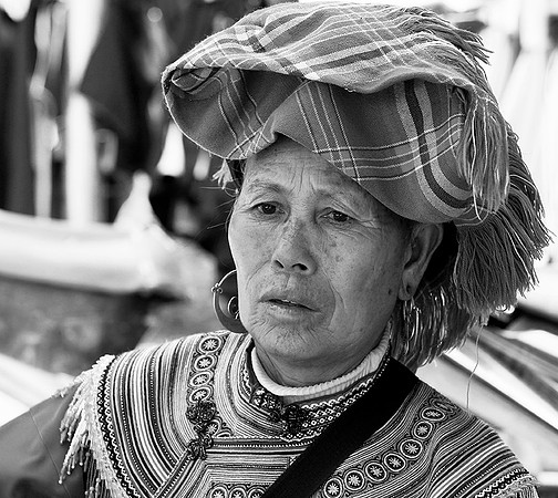 Near Sapa - Cancau's ethnic outdoor market
