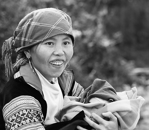 In a mountain village