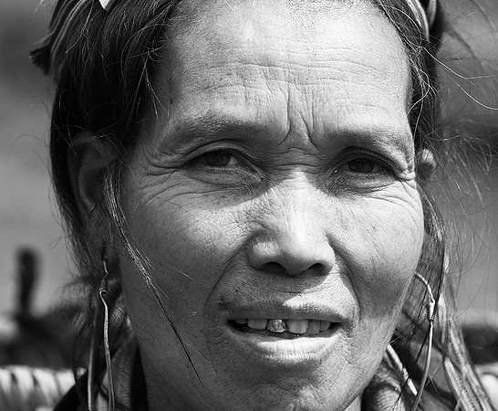 In a Hmong village
