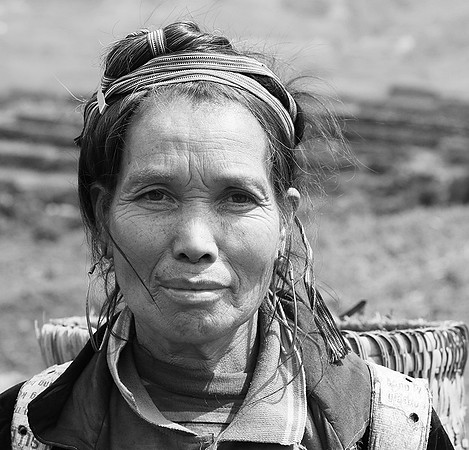 In a Hmong village
