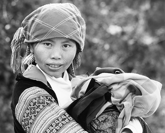 In a mountain village