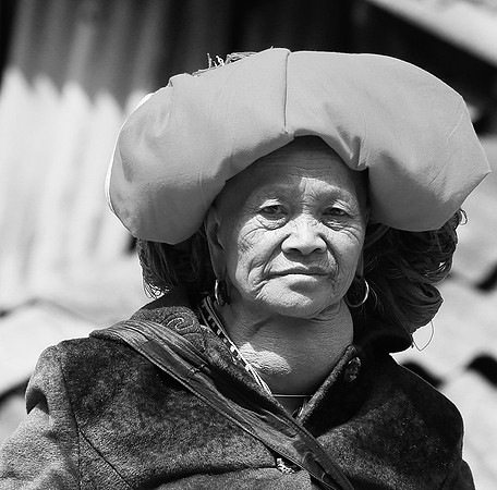 In a Zao ethnic village (north Vietnam)