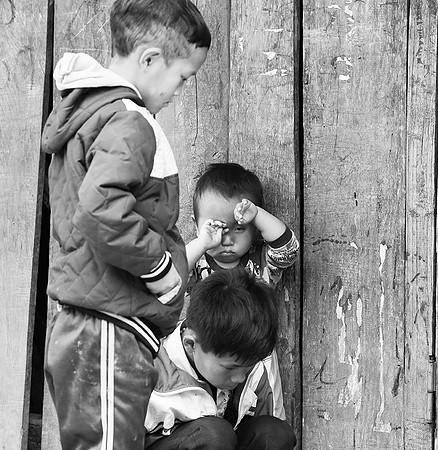 In a mountain village