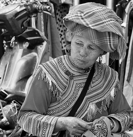 Near Sapa - Cancau's ethnic outdoor market