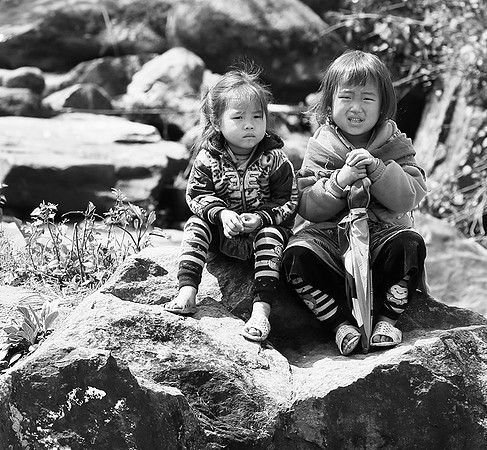 In a Hmong village
