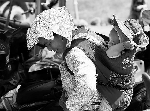 Near Sapa - Cancau's ethnic outdoor market