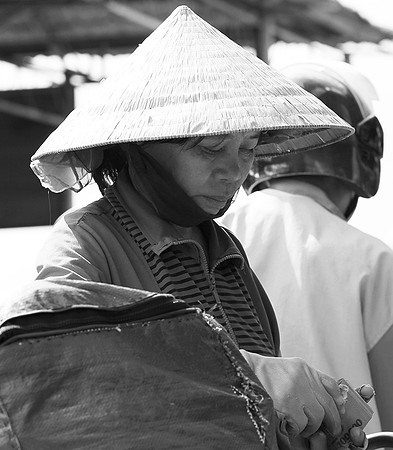 People on a ferry