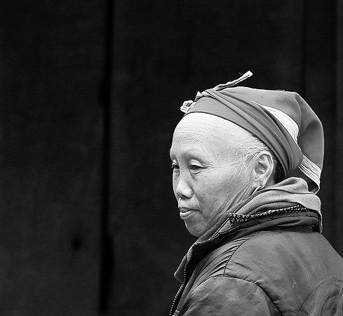 In a Zao ethnic village (north Vietnam)