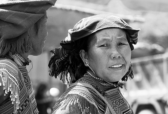 Near Sapa - Cancau's ethnic outdoor market