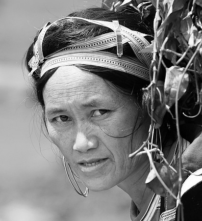In a Hmong village