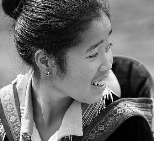 In a Hmong village