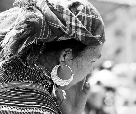 Near Sapa - Cancau's ethnic outdoor market