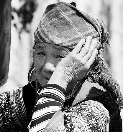 In a mountain village