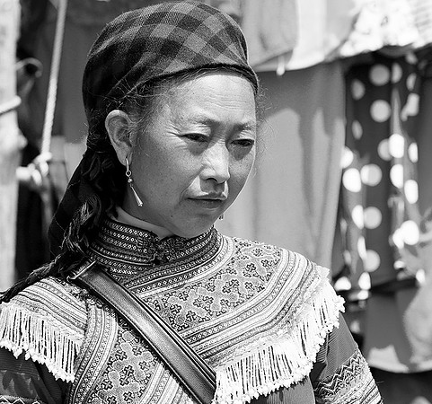 Near Sapa - Cancau's ethnic outdoor market