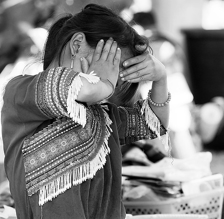 Near Sapa - Cancau's ethnic outdoor market