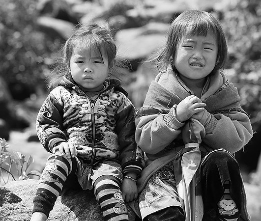 In a Hmong village