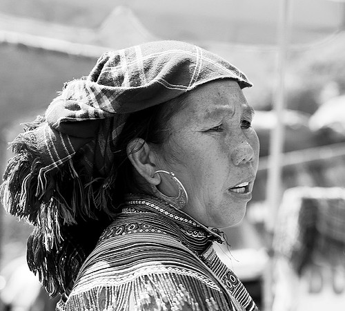 Near Sapa - Cancau's ethnic outdoor market