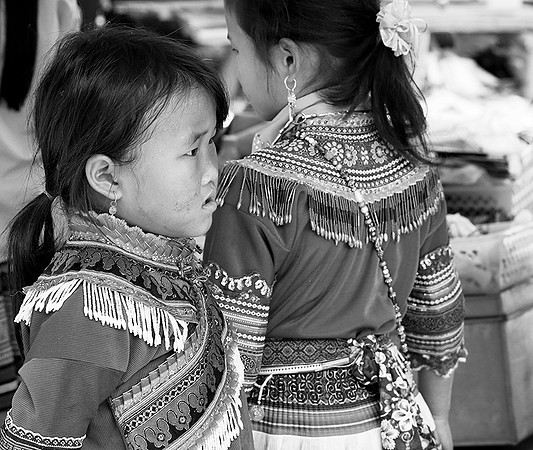 Near Sapa - Cancau's ethnic outdoor market