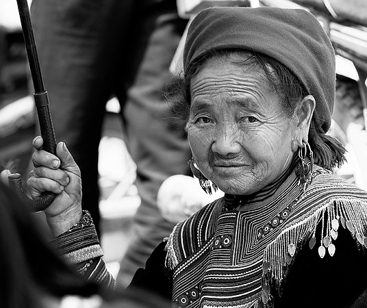 Near Sapa - Cancau's ethnic outdoor market