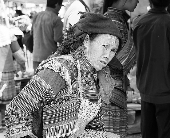Near Sapa - Cancau's ethnic outdoor market