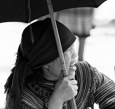 Near Sapa - Cancau's ethnic outdoor market