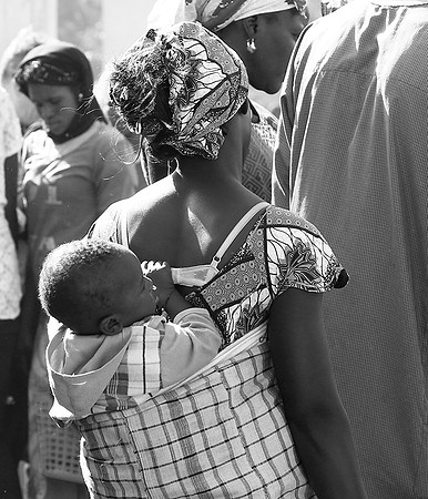 At a bush market