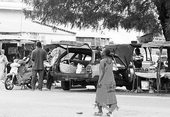 In the streets of Fimela