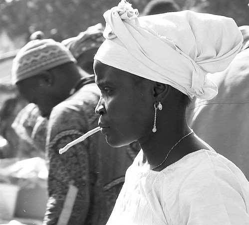 At a bush market