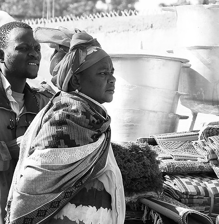 At a bush market