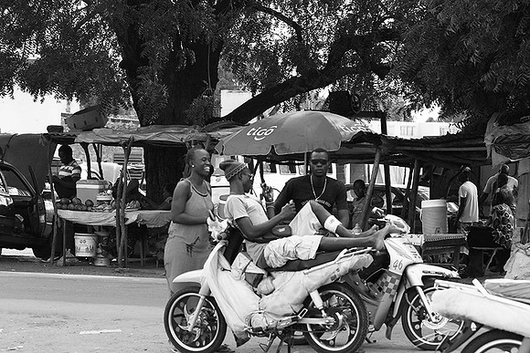In the streets of Fimela