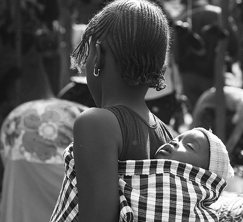 At a bush market