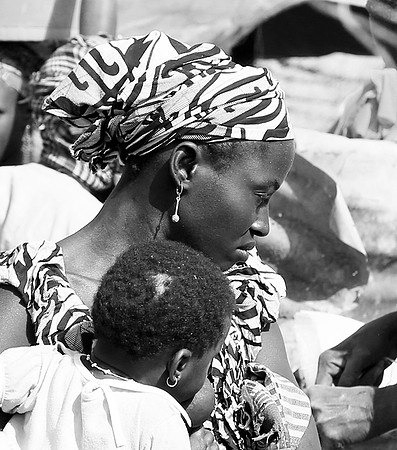 At a bush market