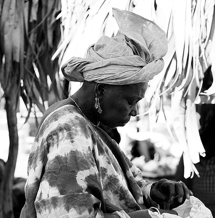 At a bush market