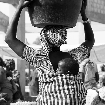 At a bush market