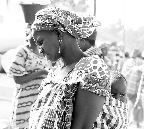 At a bush market