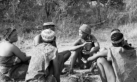 Bushmen junxwazy - Makgadikgadi