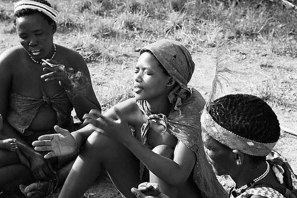 Bushmen junxwazy - Makgadikgadi