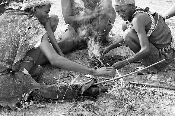 Bushmen junxwazy - Makgadikgadi
