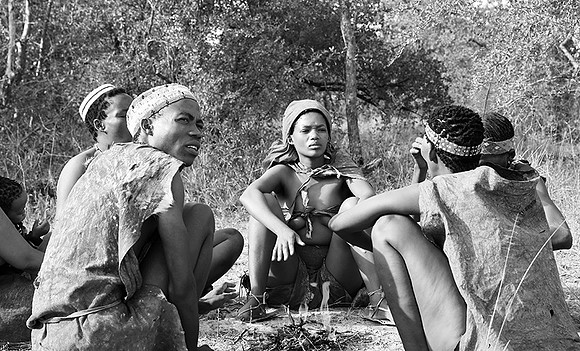 Bushmen junxwazy - Makgadikgadi