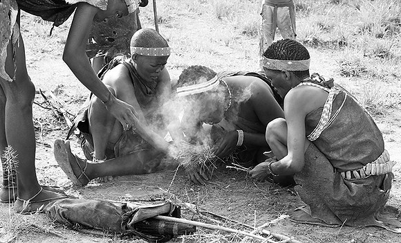 Bushmen junxwazy - Makgadikgadi