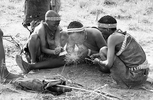Bushmen junxwazy - Makgadikgadi