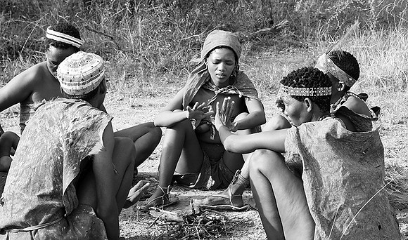 Bushmen junxwazy - Makgadikgadi