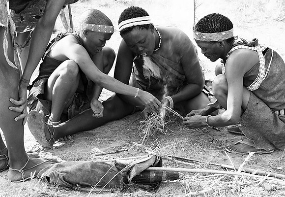 Bushmen junxwazy - Makgadikgadi