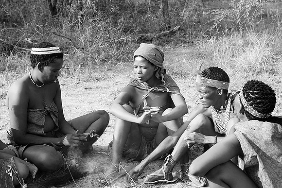 Bushmen junxwazy - Makgadikgadi