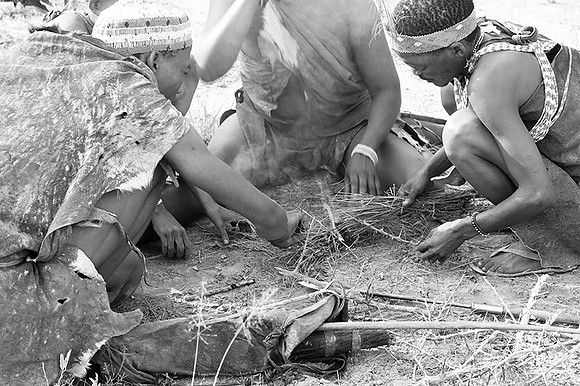 Bushmen junxwazy - Makgadikgadi