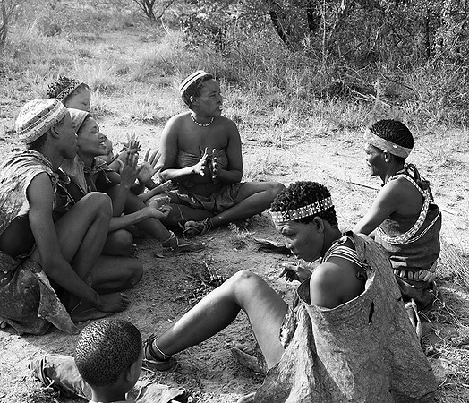 Bushmen junxwazy - Makgadikgadi