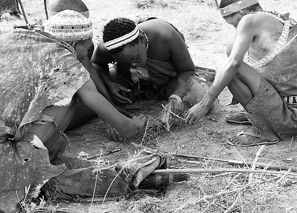Bushmen junxwazy - Makgadikgadi