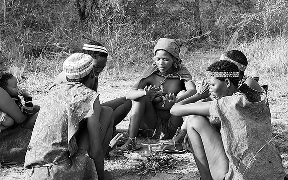 Bushmen junxwazy - Makgadikgadi